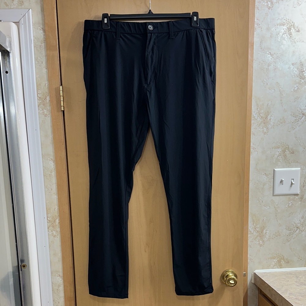 Men's Desert Dunes Black Dress Pants
